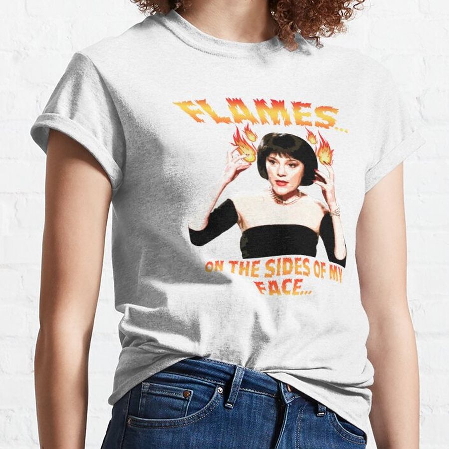 Clue Mrs White Flames Classic T-Shirt