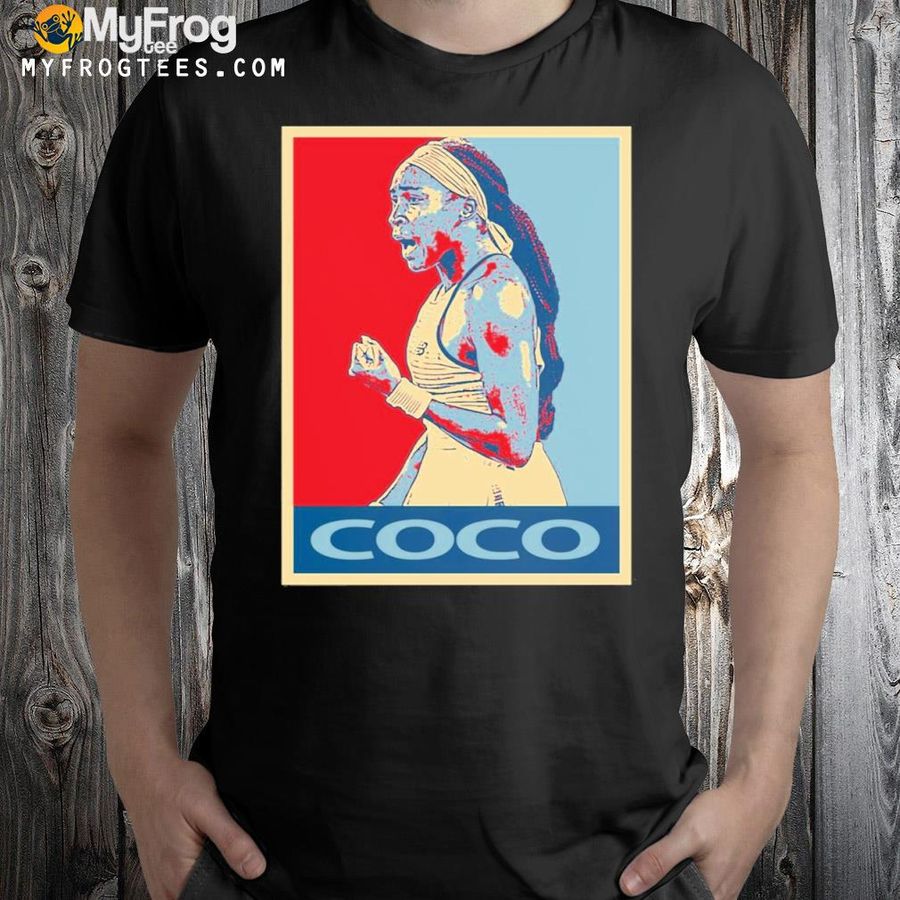 Coco gauff tennis player essential shirt
