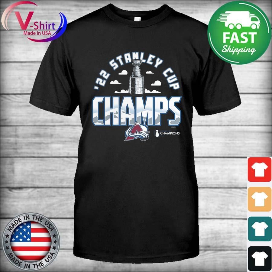 Colorado Avalanche Fanatics Branded Women's 2022 Stanley Cup Champions Shirt
