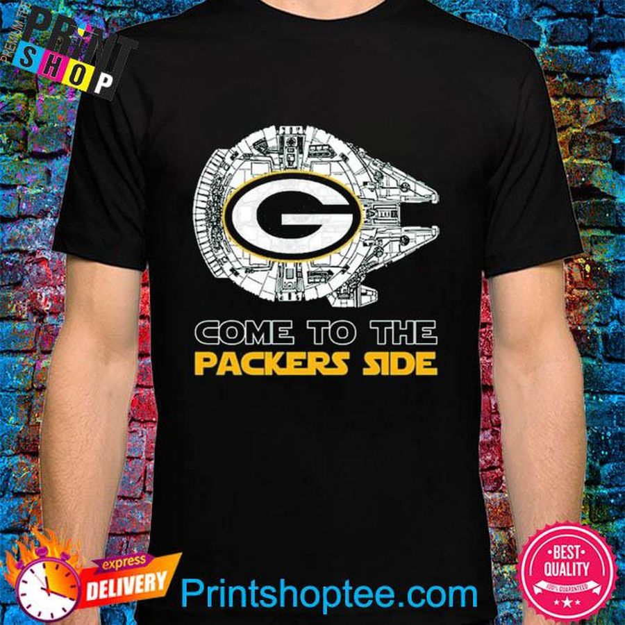 Come to the packers side green bay packers shirt