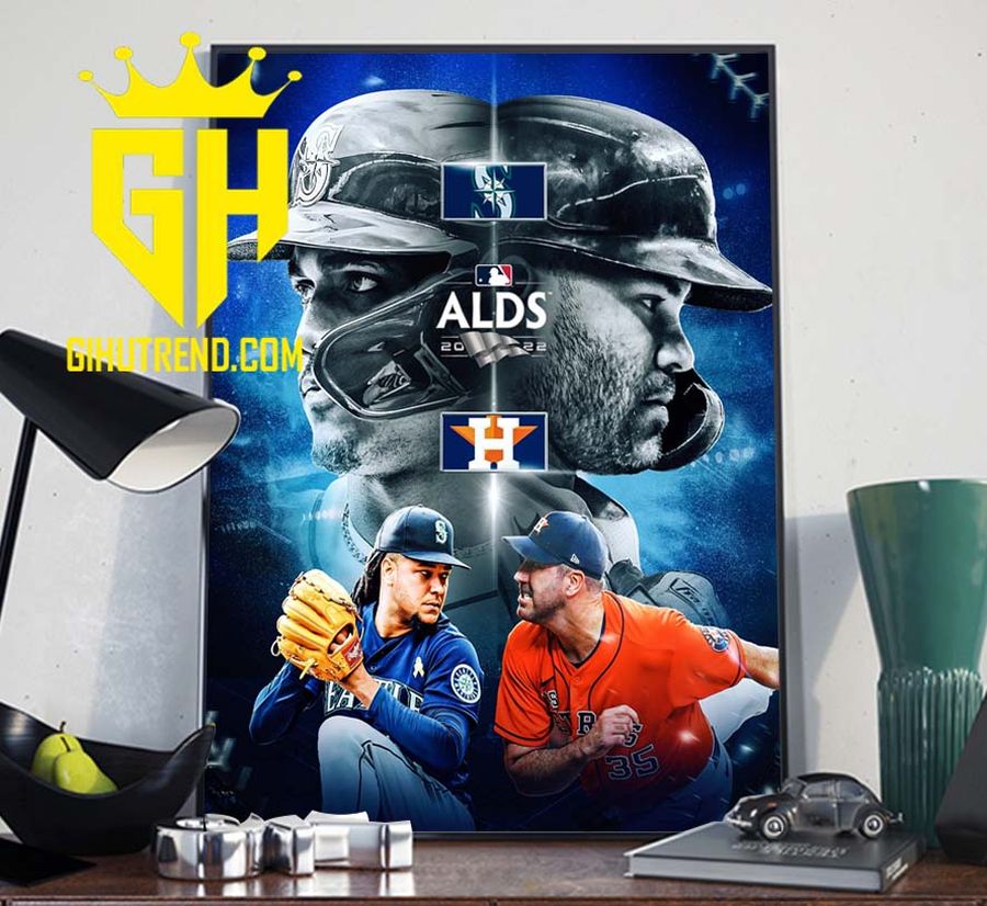 Coming Soon Seattle Mariners Vs Houston Astros Postseason MLB 2022 Poster Canvas