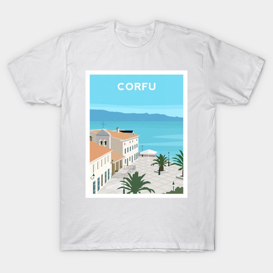 Corfu   Greece T Shirt, Hoodie, Sweatshirt, Long Sleeve