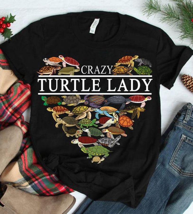 Crazy Turtle Lady Shirt