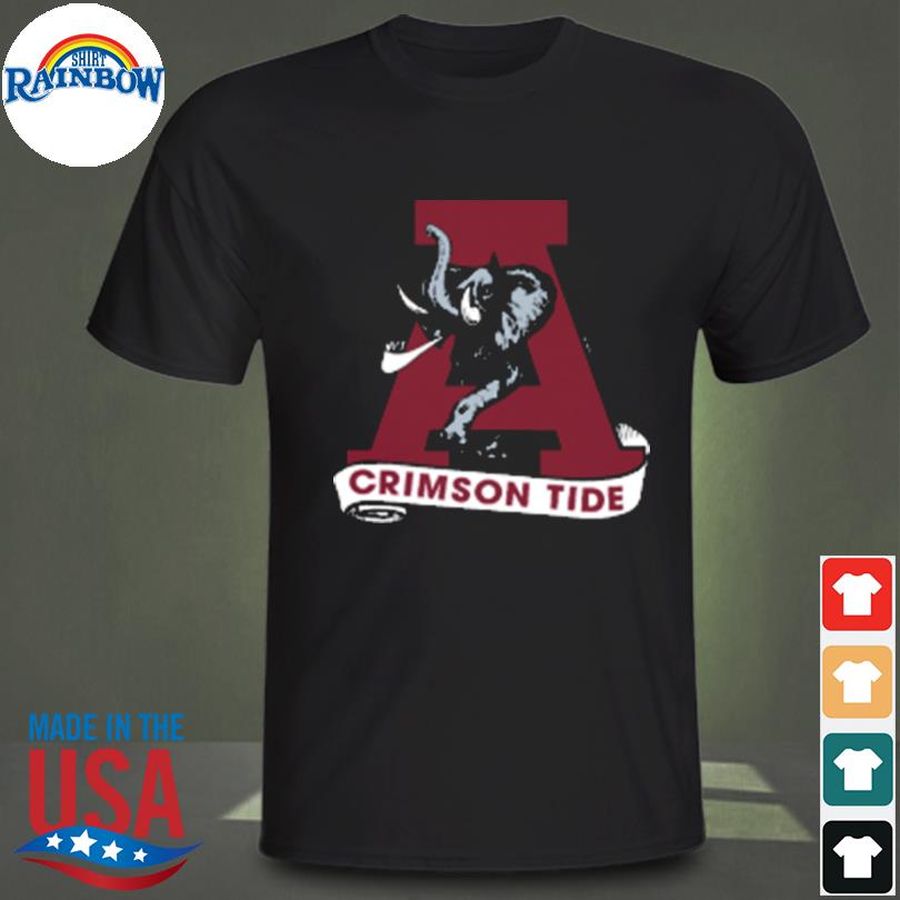 Crimson Alabama Crimson Tide Team Vault Logo 2022 Shirt
