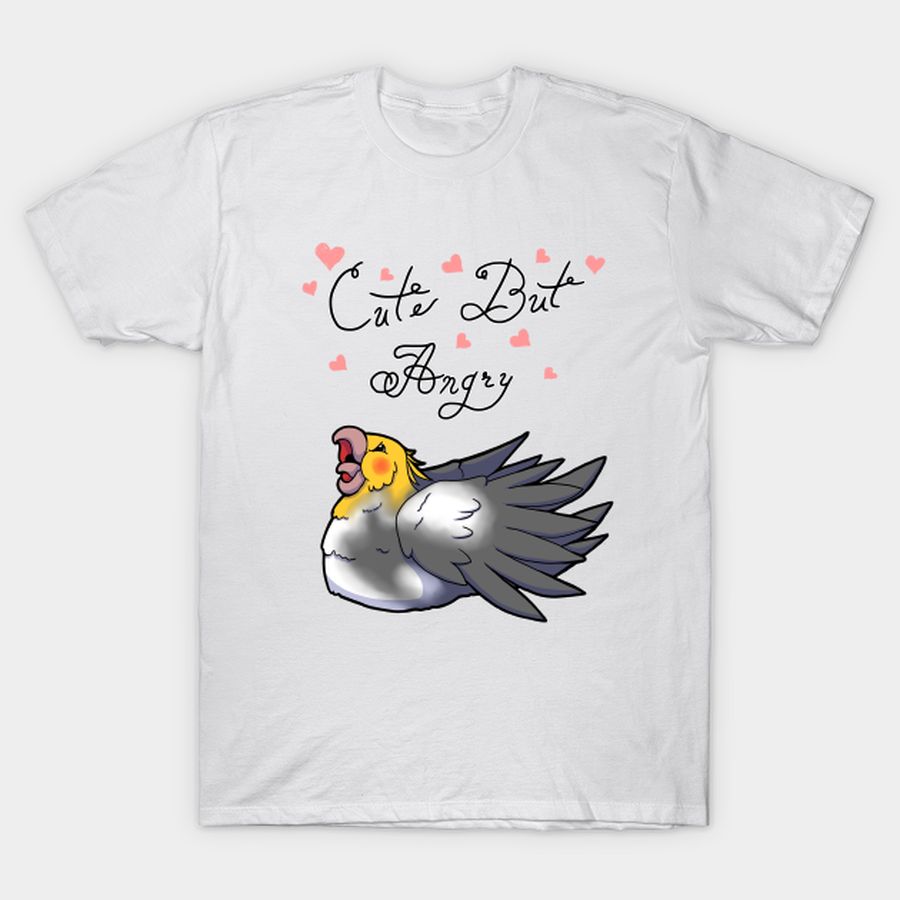Cute But Angry (White, grey and yellow tiel) T-shirt, Hoodie, SweatShirt, Long Sleeve