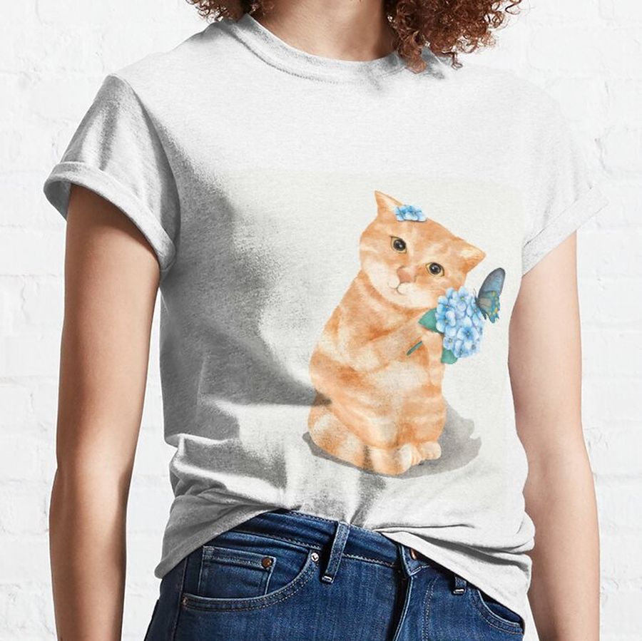 cute kitty,  pose  Classic T-Shirt