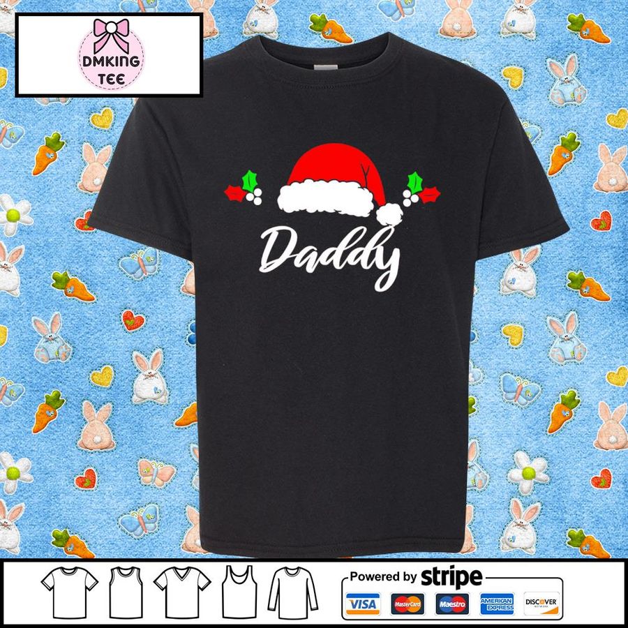 Daddy Family Christmas Matching Family Christmas Shirt
