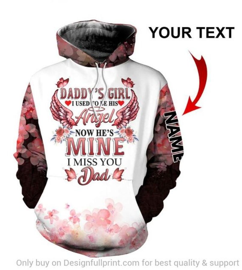 Daddys Girl Personalized Unisex Hoodie