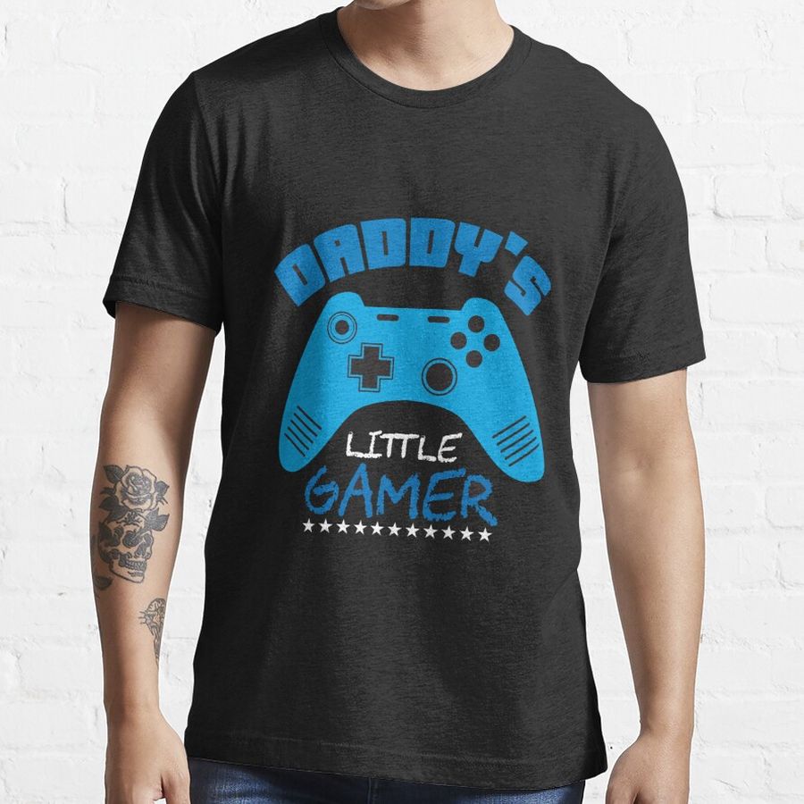 Daddy’s Little Gamer Essential T-Shirt