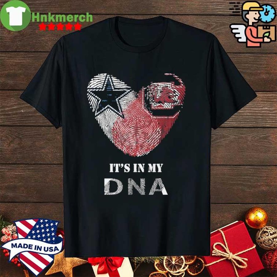 Dallas Cowboys gamecocks it's in my DNA shirt
