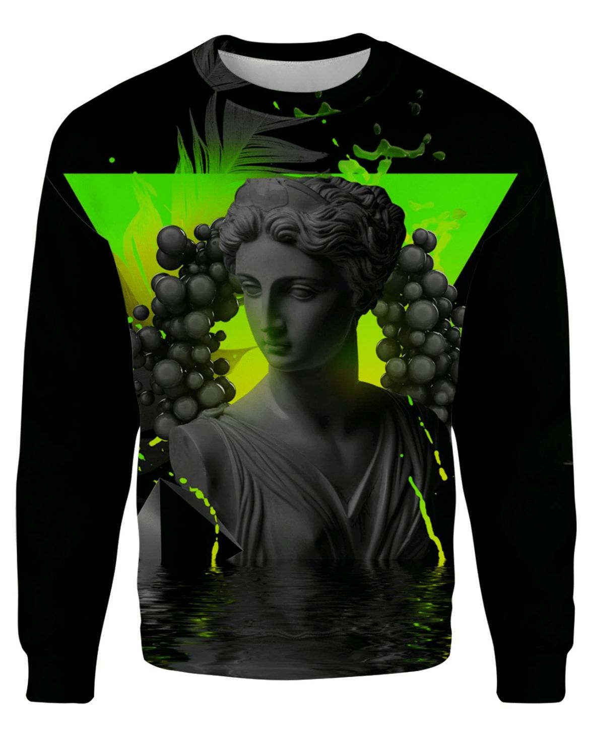 Dark Awe Vaporwave Sweater 3D Xmas