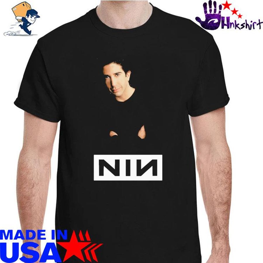 David Schwimmer NIN friends TV show shirt