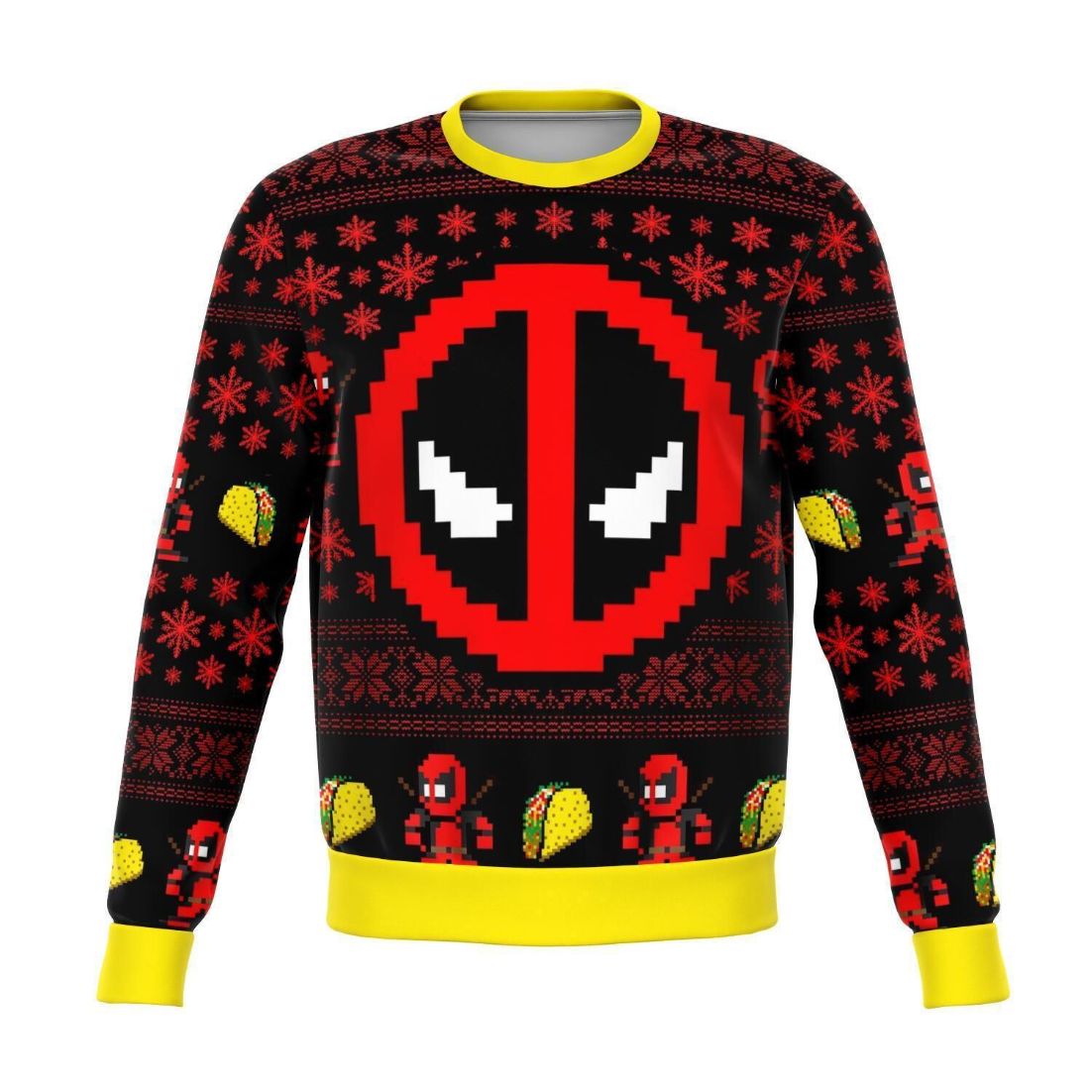 Deadpool Xmas Sweater 3D
