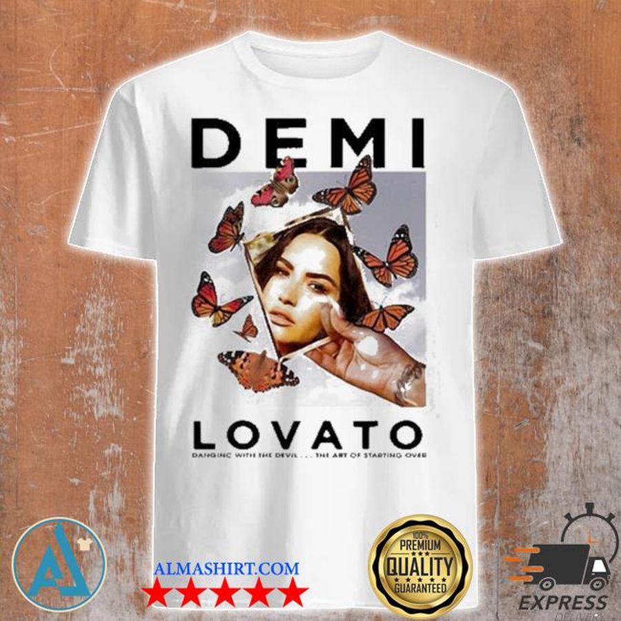 DemI lovato photo butterflies shirt