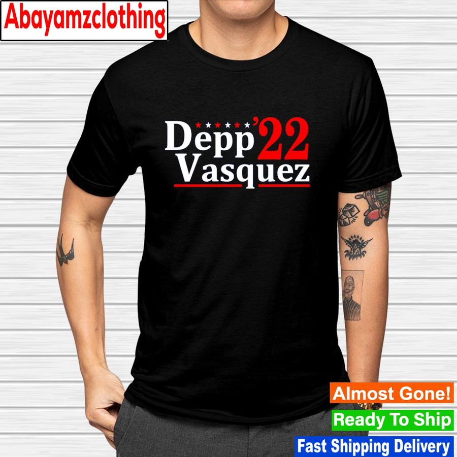 Depp and Vasquez 2022 shirt