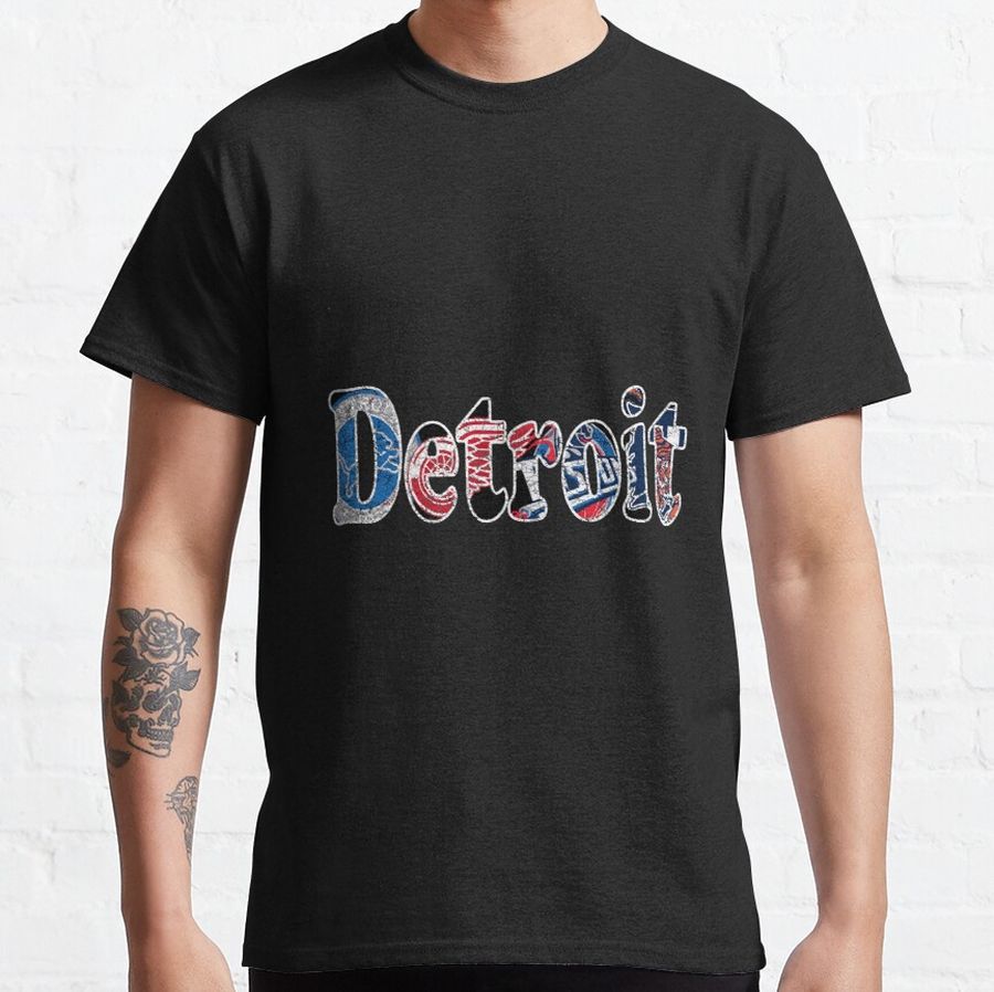Detroit Proud Sports Fan Classic T-Shirt