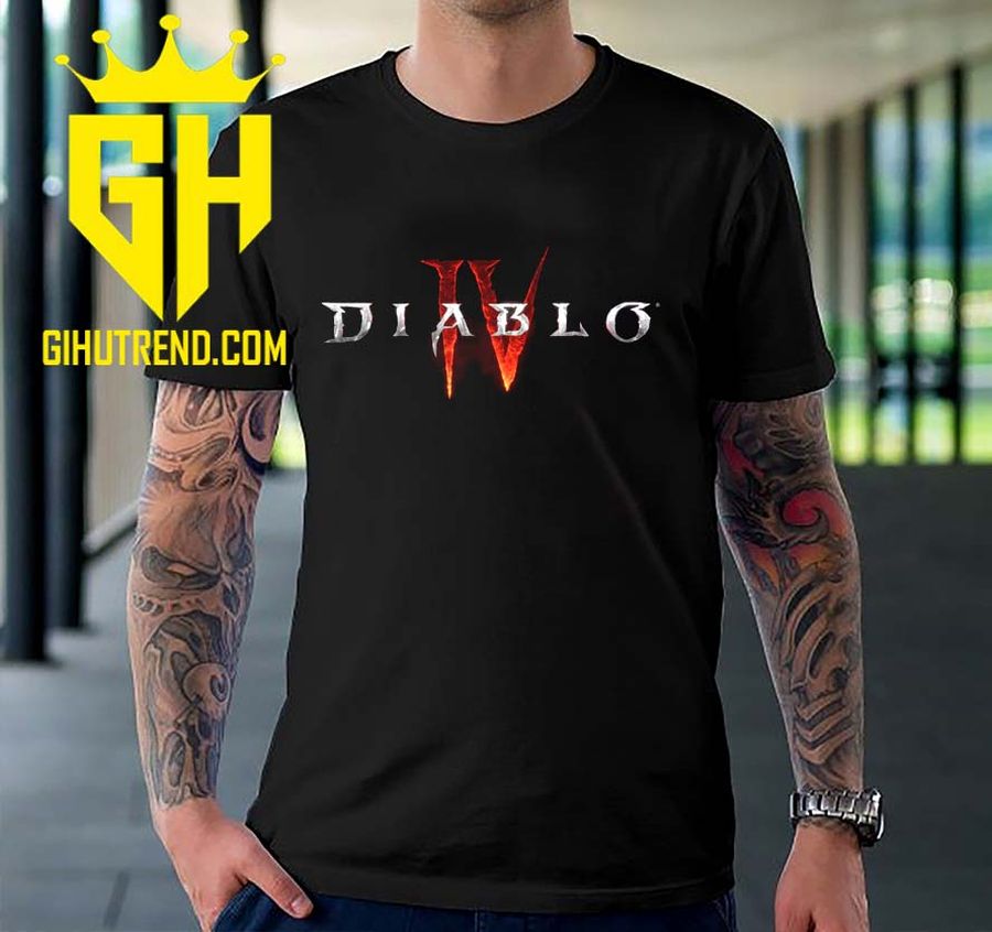 Diablo 4 Logo New T Shirt
