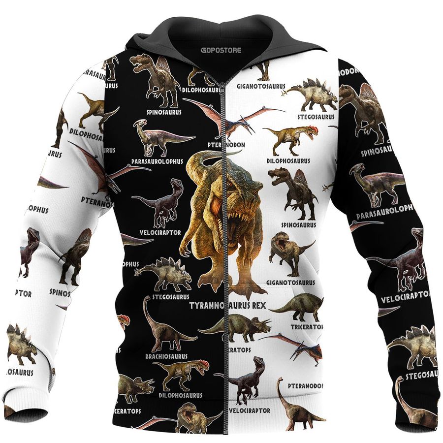 Dinosaur 3d hoodie shirt for men and women HG32107