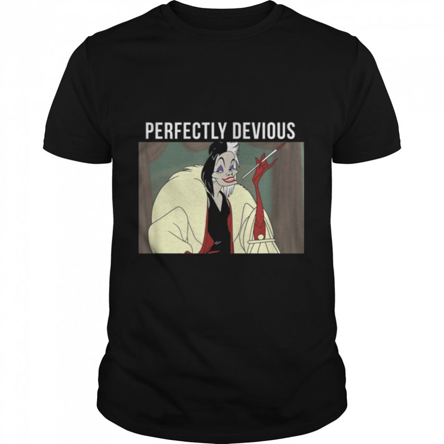 Disney Villains Cruella Perfectly Devious T-Shirt B09K2MJQWG