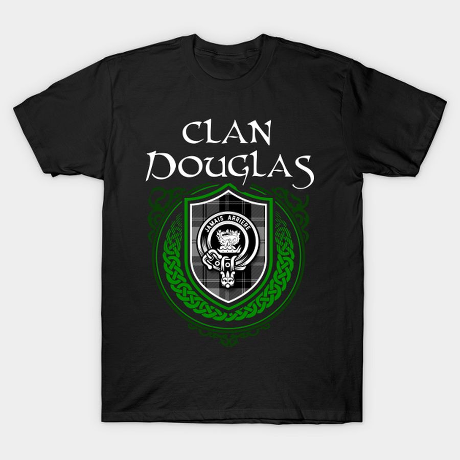 Douglas Surname Scottish Clan Tartan Crest Badge T-shirt, Hoodie, SweatShirt, Long Sleeve