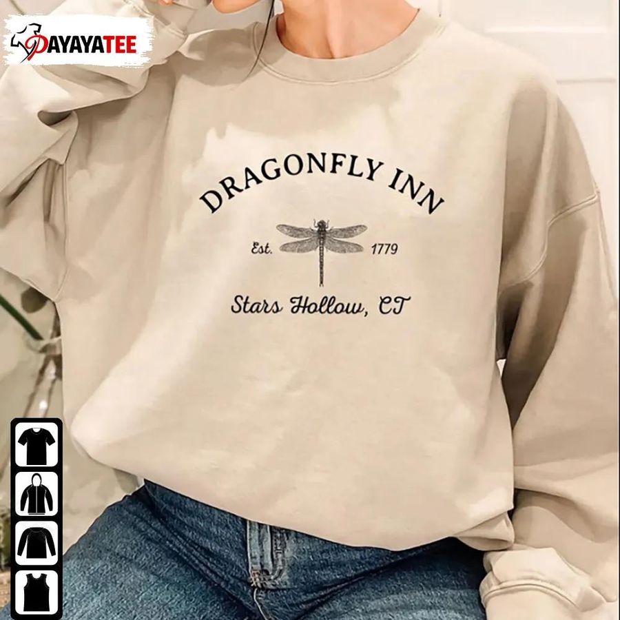 Dragonfly Inn Sweatshirt Graphic Unisex Gift For Movie Fans