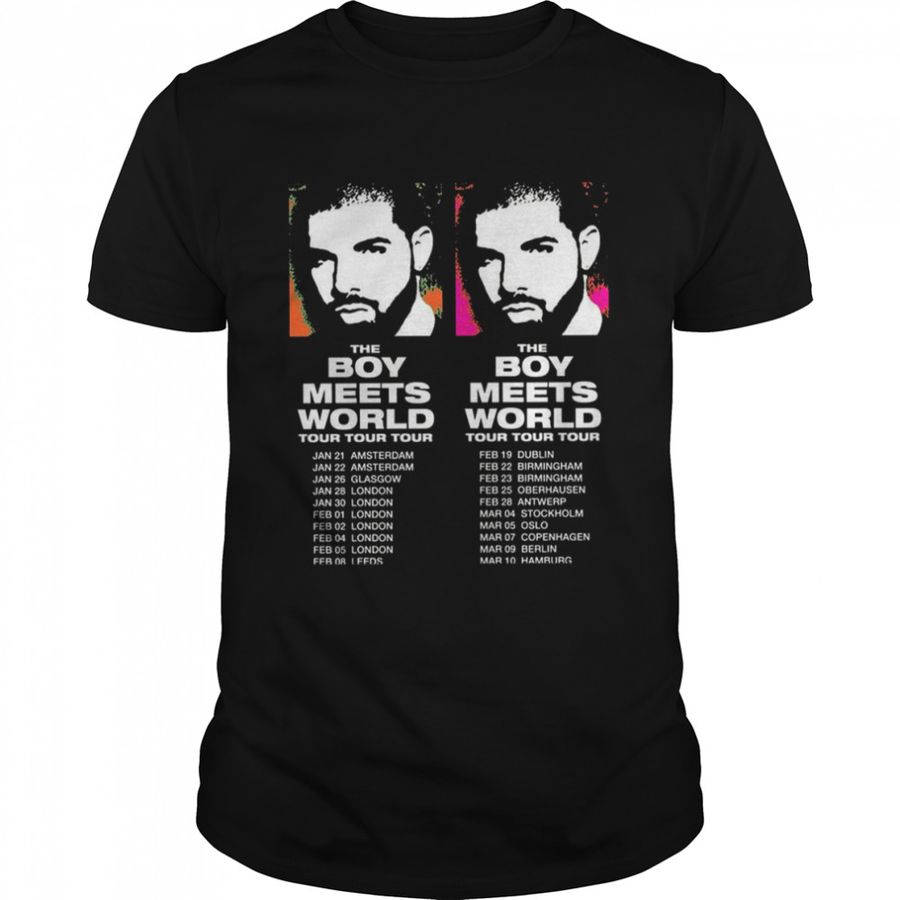 Drake Boy Meets World Retro Tour Shirt