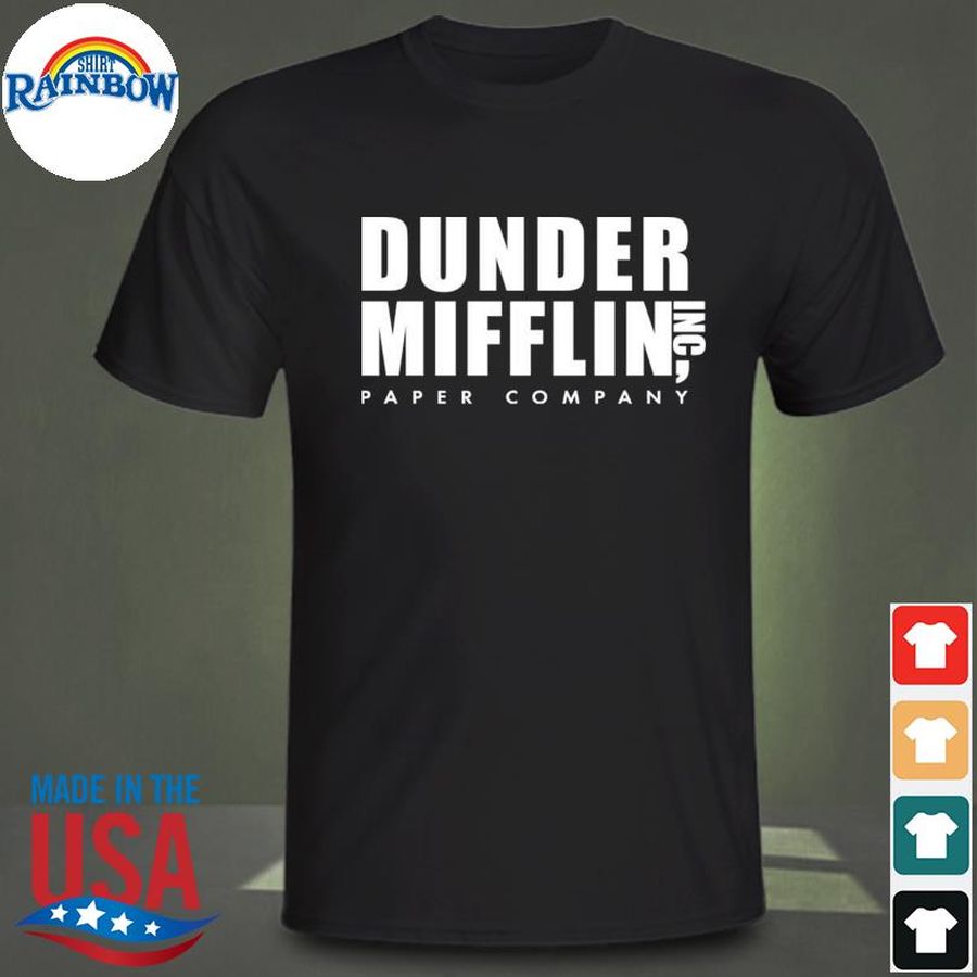 Dunder mifflin inc paper company shirt