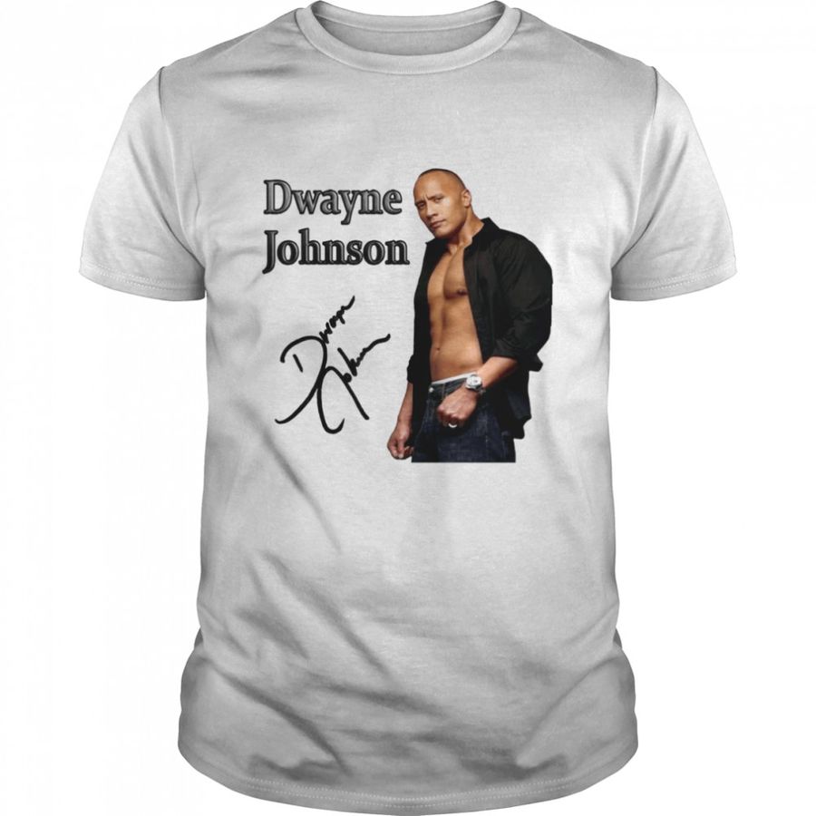 Dwayne Johnson t shirt