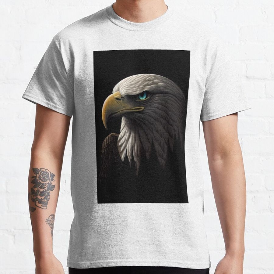 Eagle Artwork(2) Classic T-Shirt
