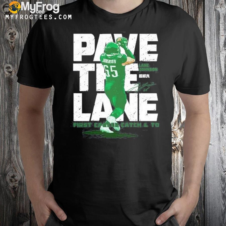 Eagles nick lane johnson shirt