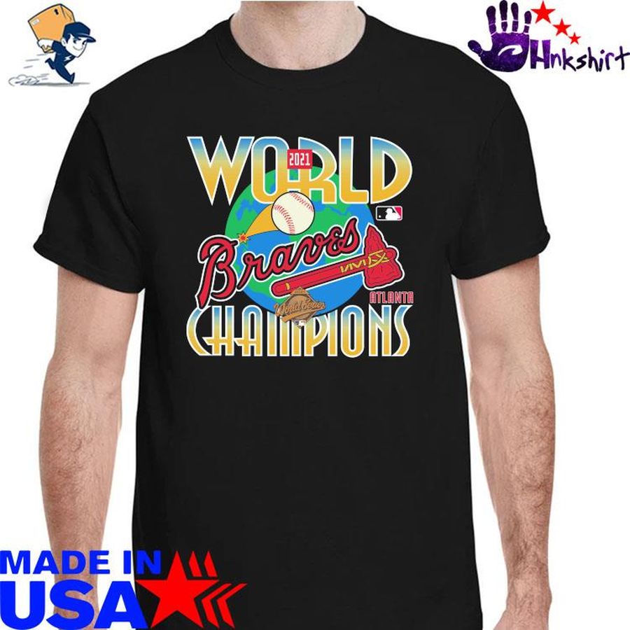 Earth Atlanta Braves World Series champions 2021 shirt