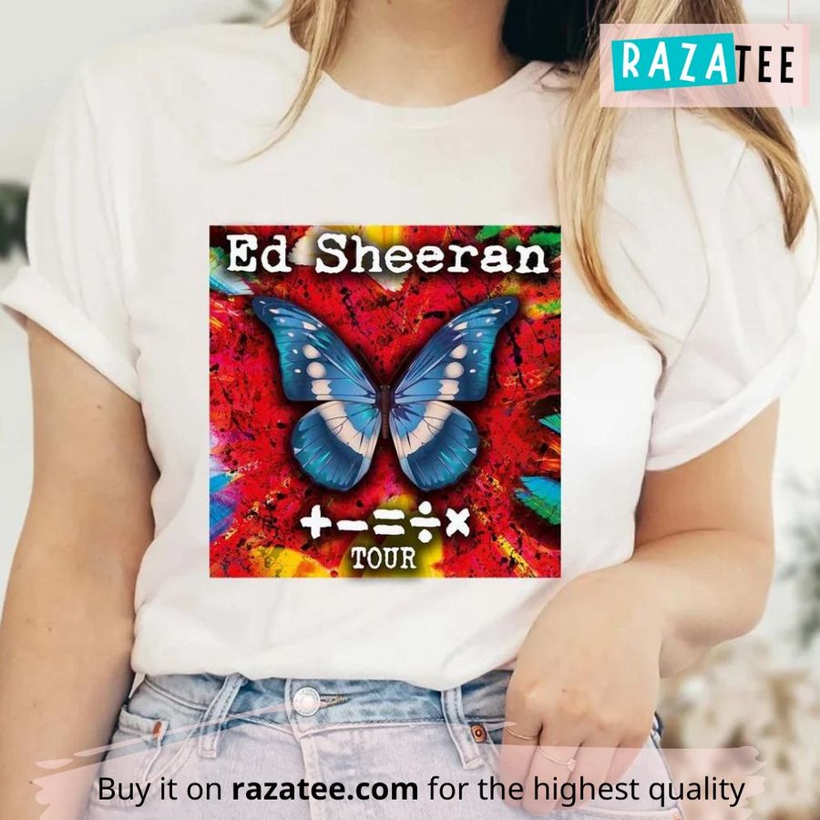 Ed Sheeran T Shirt Tour 2022, The Mathletics Concert Shirt, Ed Sheeran Unisex T-Shirt, Merch Ed Sheeran 2022 Sweatshirt