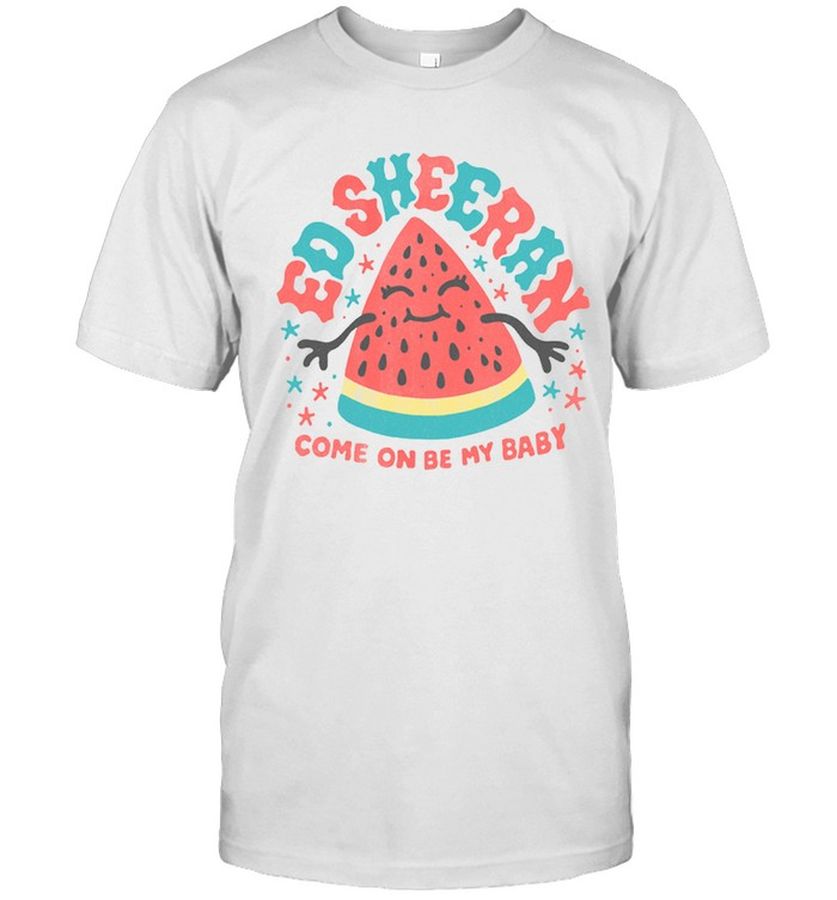 Ed Sheeran Watermelon Ladies T Shirt
