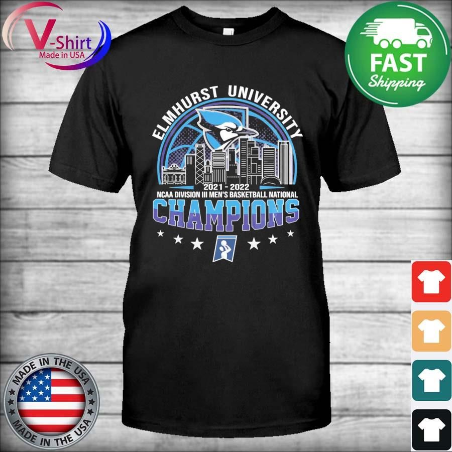 Elmhurst University 2021-2022 NCAA Division III Women's Basketball National Champions Shirt