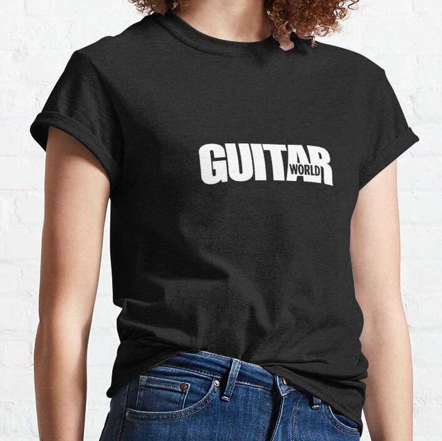 Engaging Guitar World Desain Classic T-Shirt
