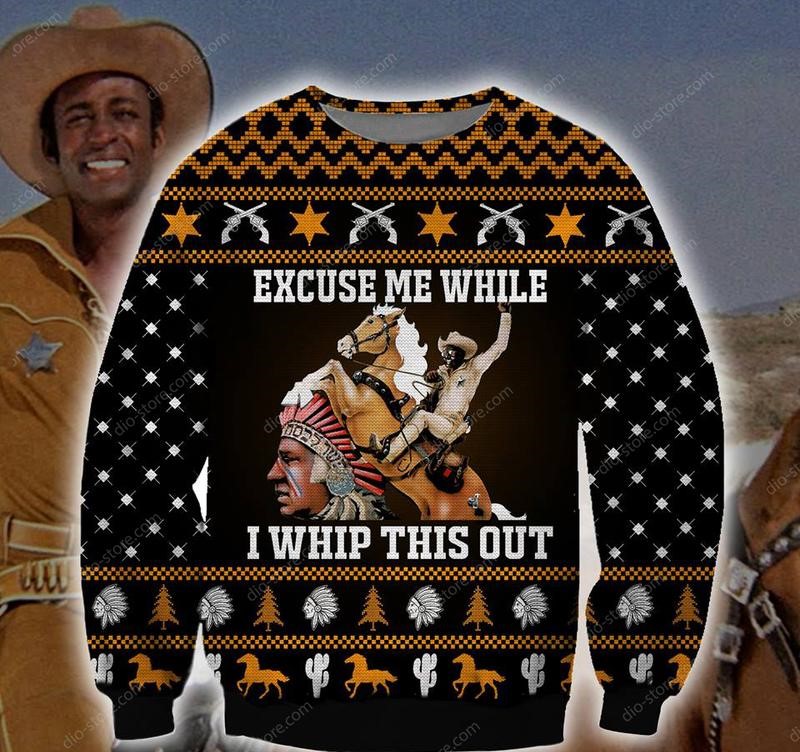 Excuse Me While I Whip This Out Ugly Sweater