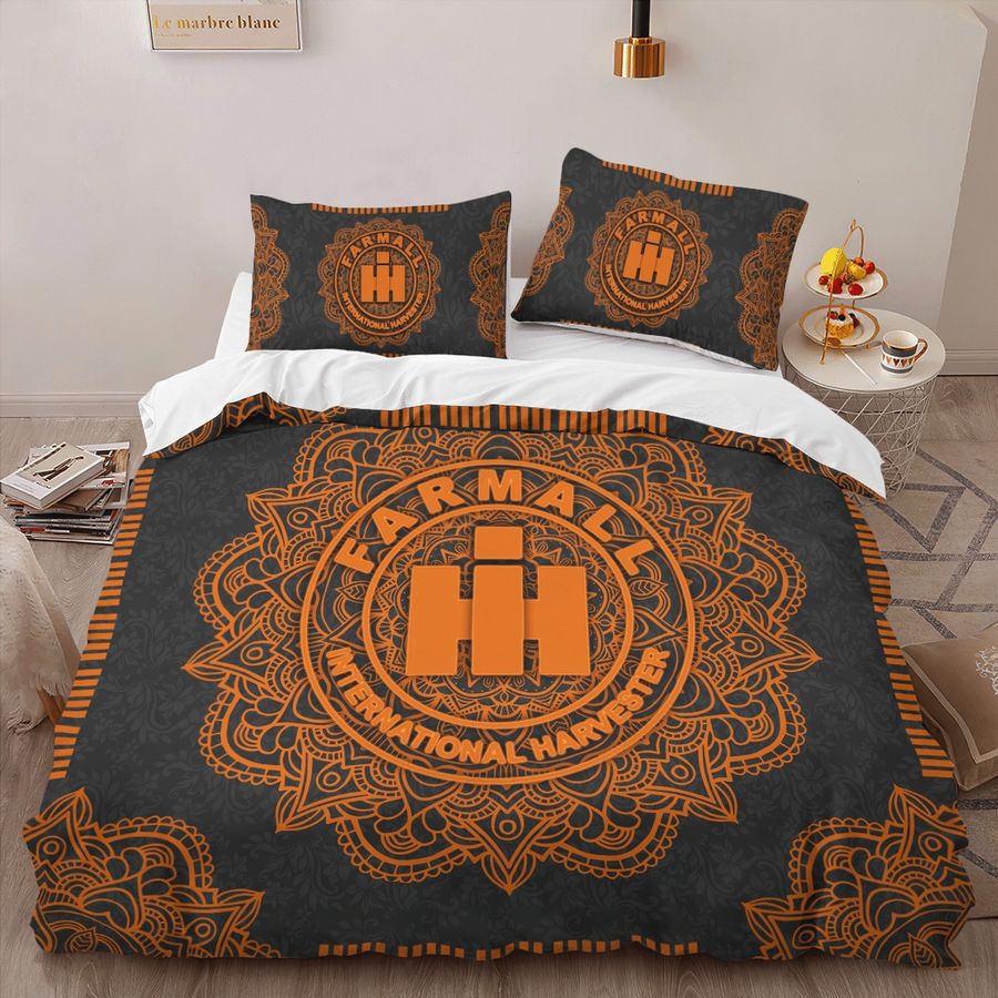 Farmall International Harvester IH Mandala quilt bedding set