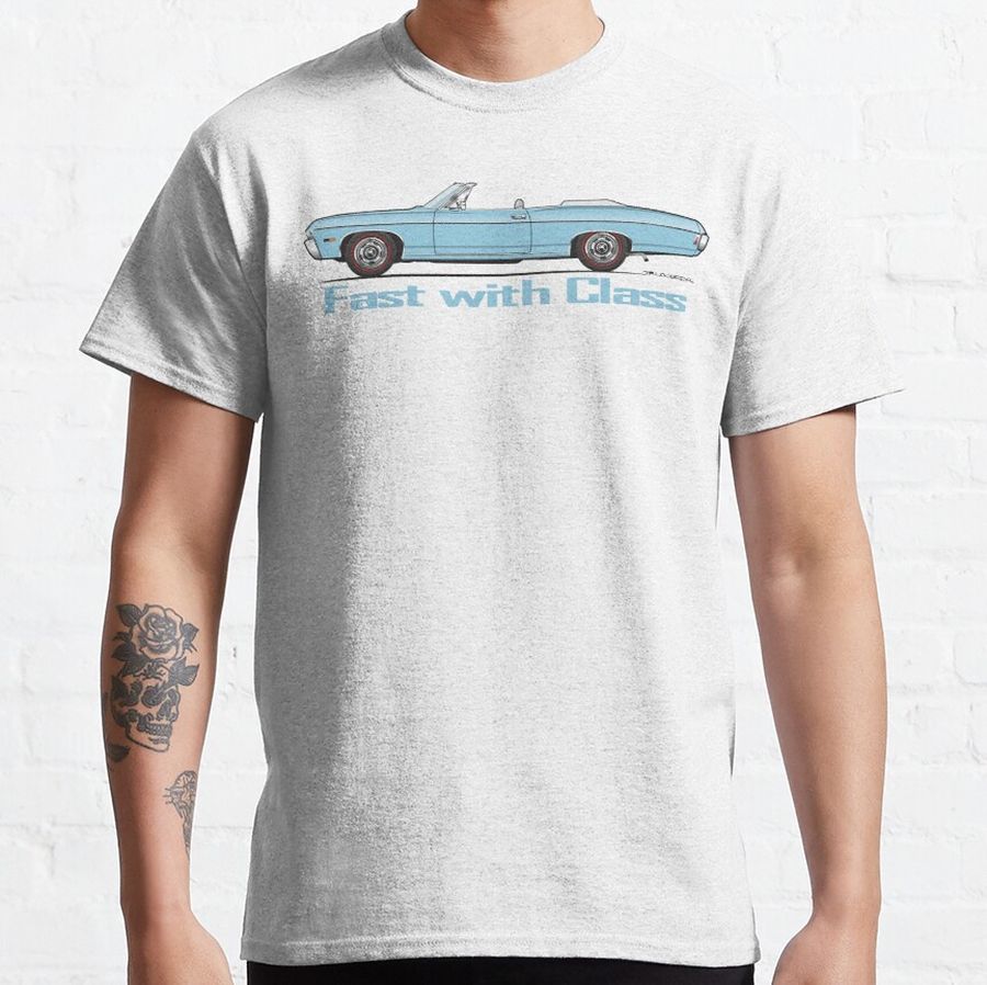 fast-Grotto Blue Classic T-Shirt