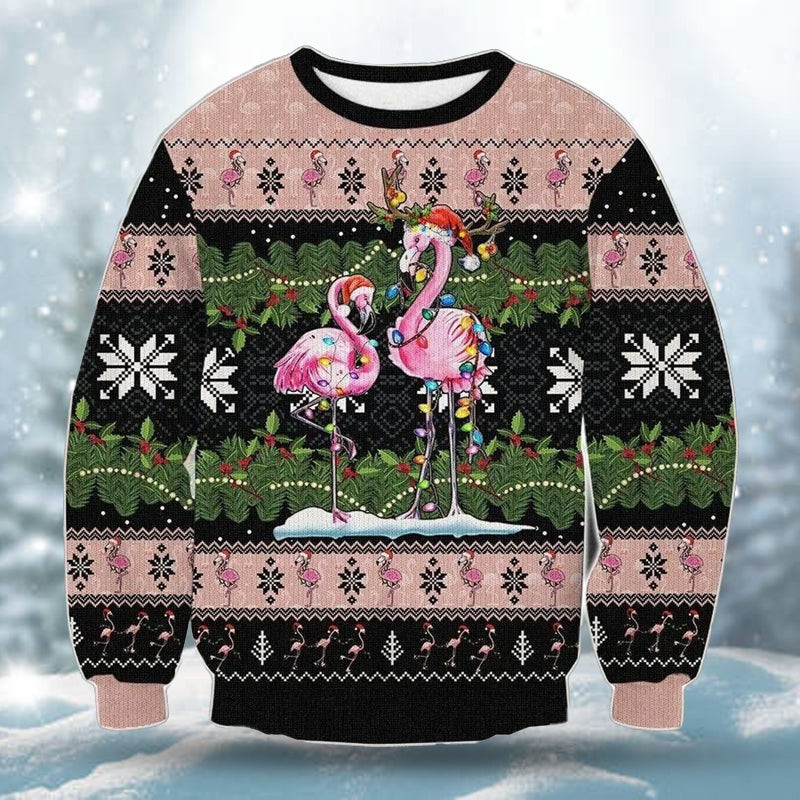 Flamingo Flamigo Ugly Sweater