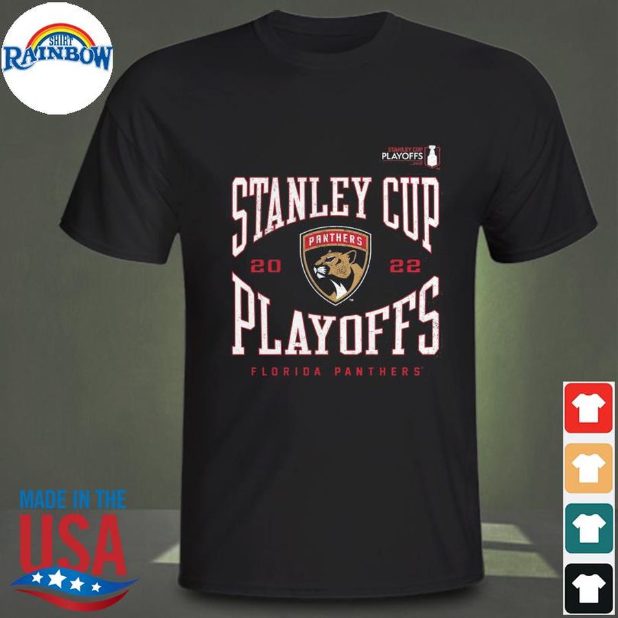 Florida Panthers Fanatics Branded 2022 Stanley Cup Playoffs Wraparound T-Shirt