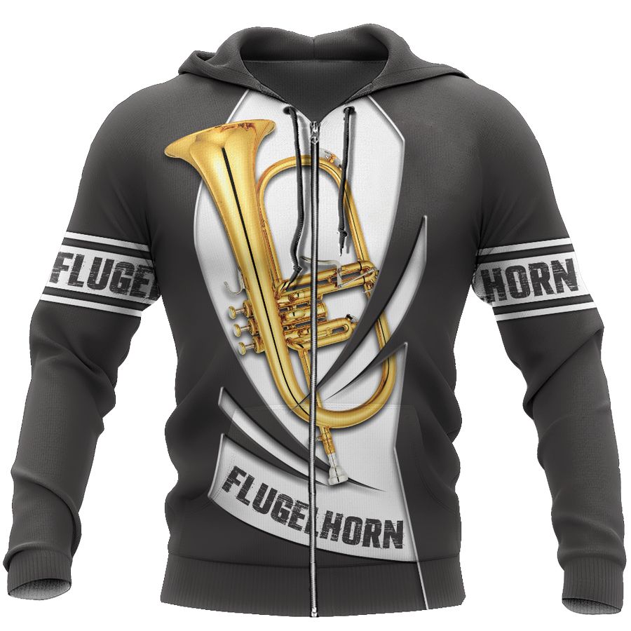 Flugelhorn music 3d hoodie shirt for men and women HG HAC260203