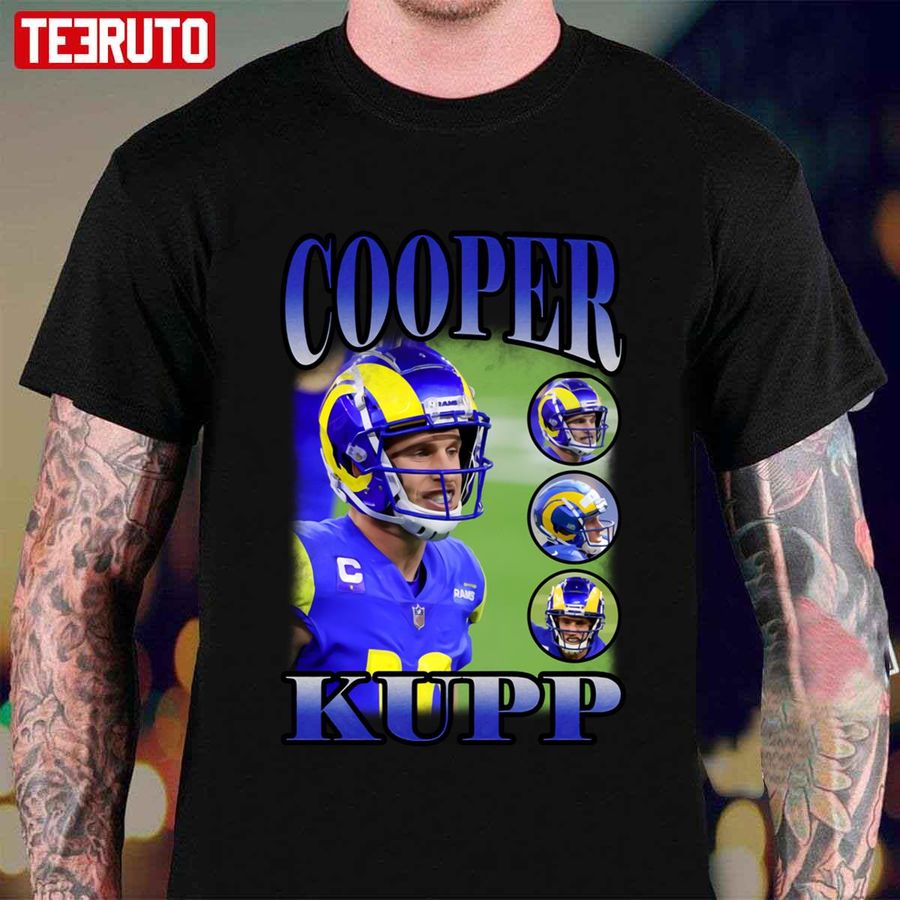 Football Cooper Kupp Vintage Bootleg Design Unisex T Shirt