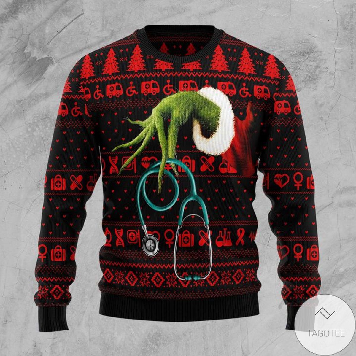 For Nurse How Grinch Stole The Christmas Ugly Sweater