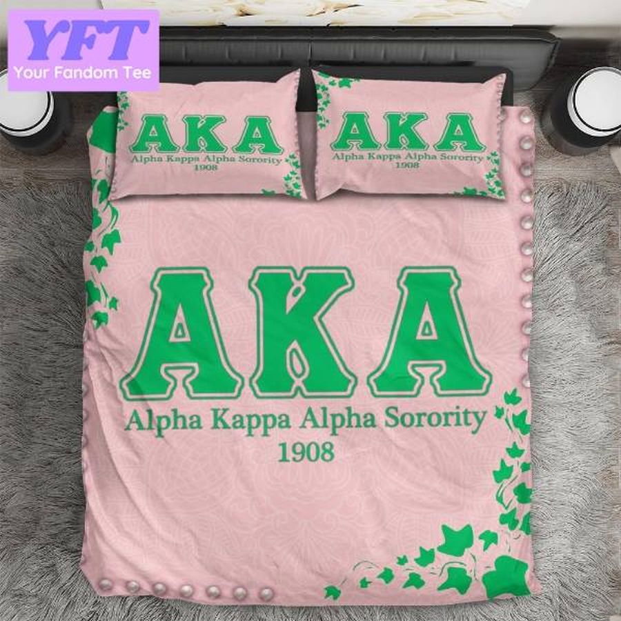 Founded 1908 Aka Sorority Inc Alpha Kappa Alpha 3D Bedding Set