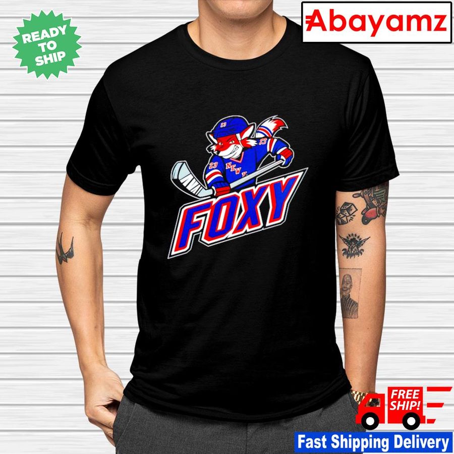 Foxy Adam Fox New York Rangers shirt