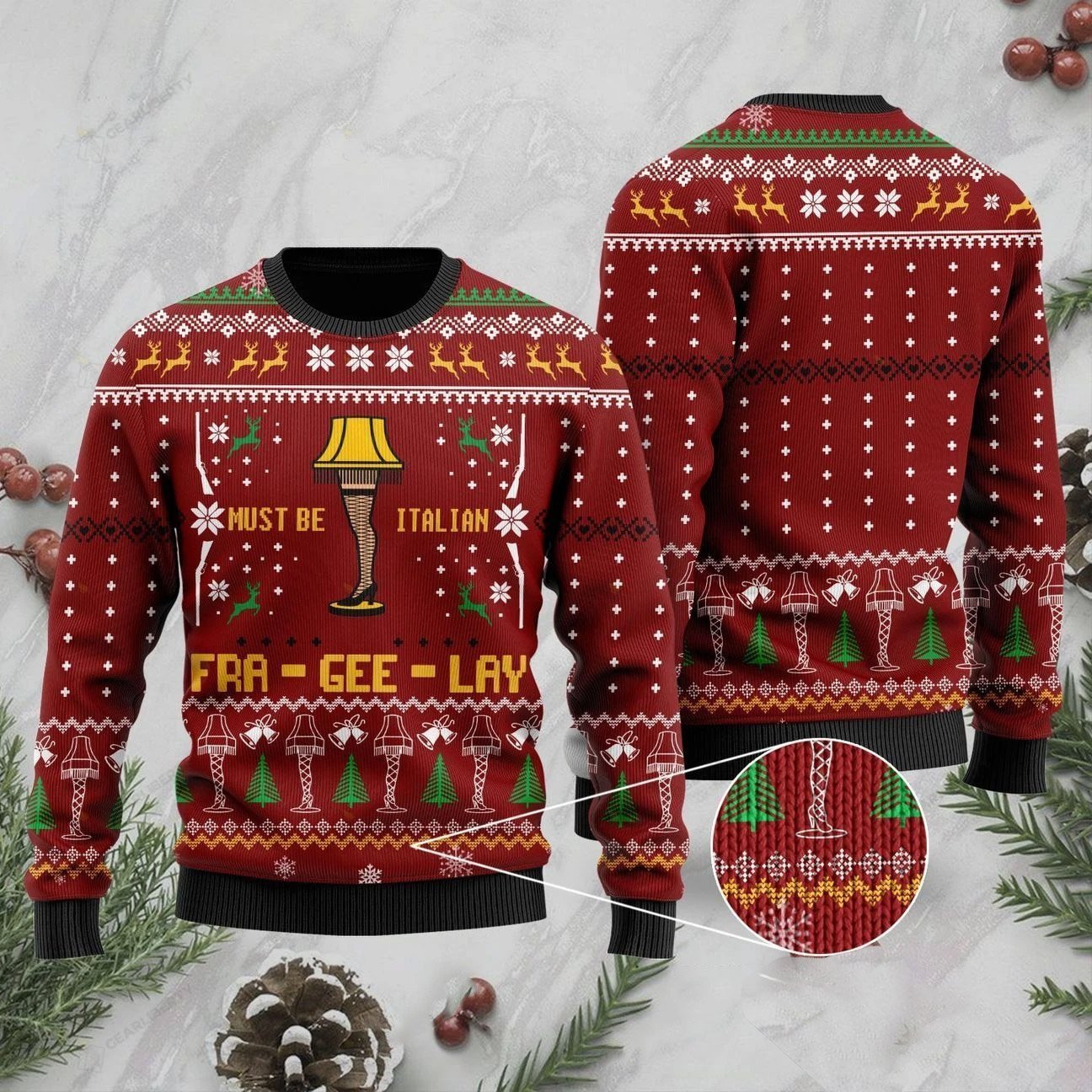 Fra-gee-lay Ugly Ugly Sweater