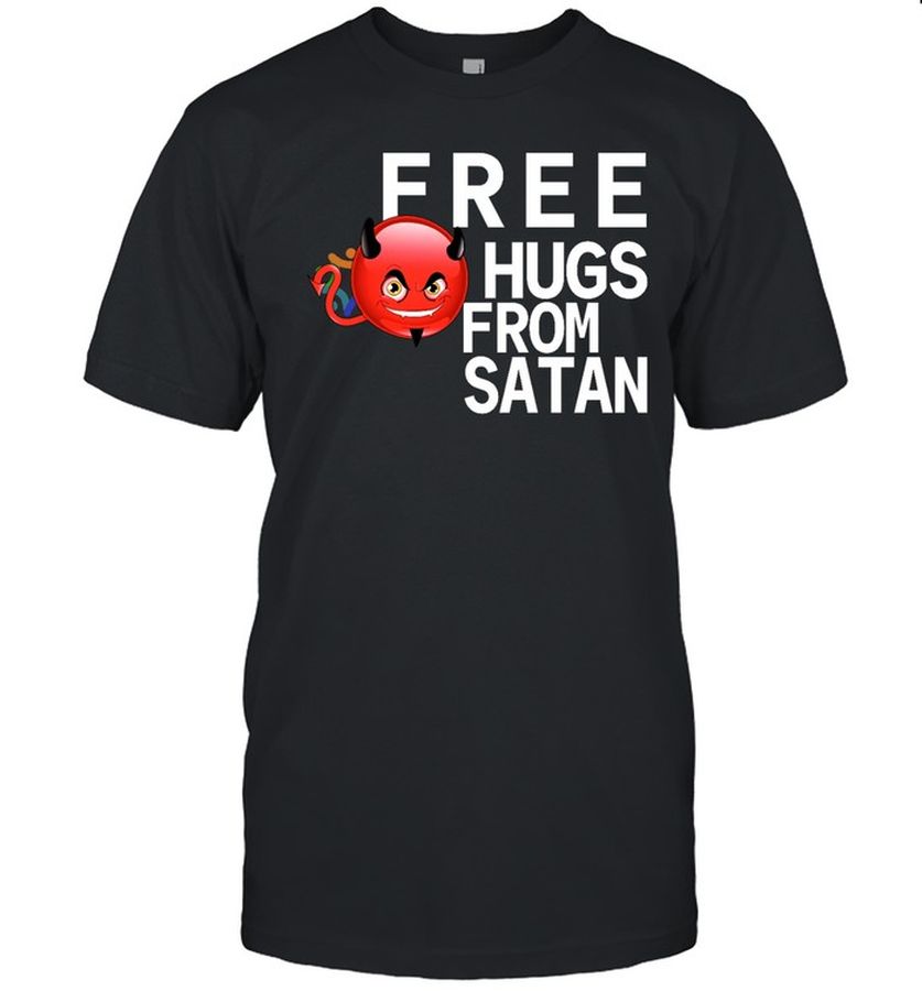 Free Hugs From Satan Shirt Black