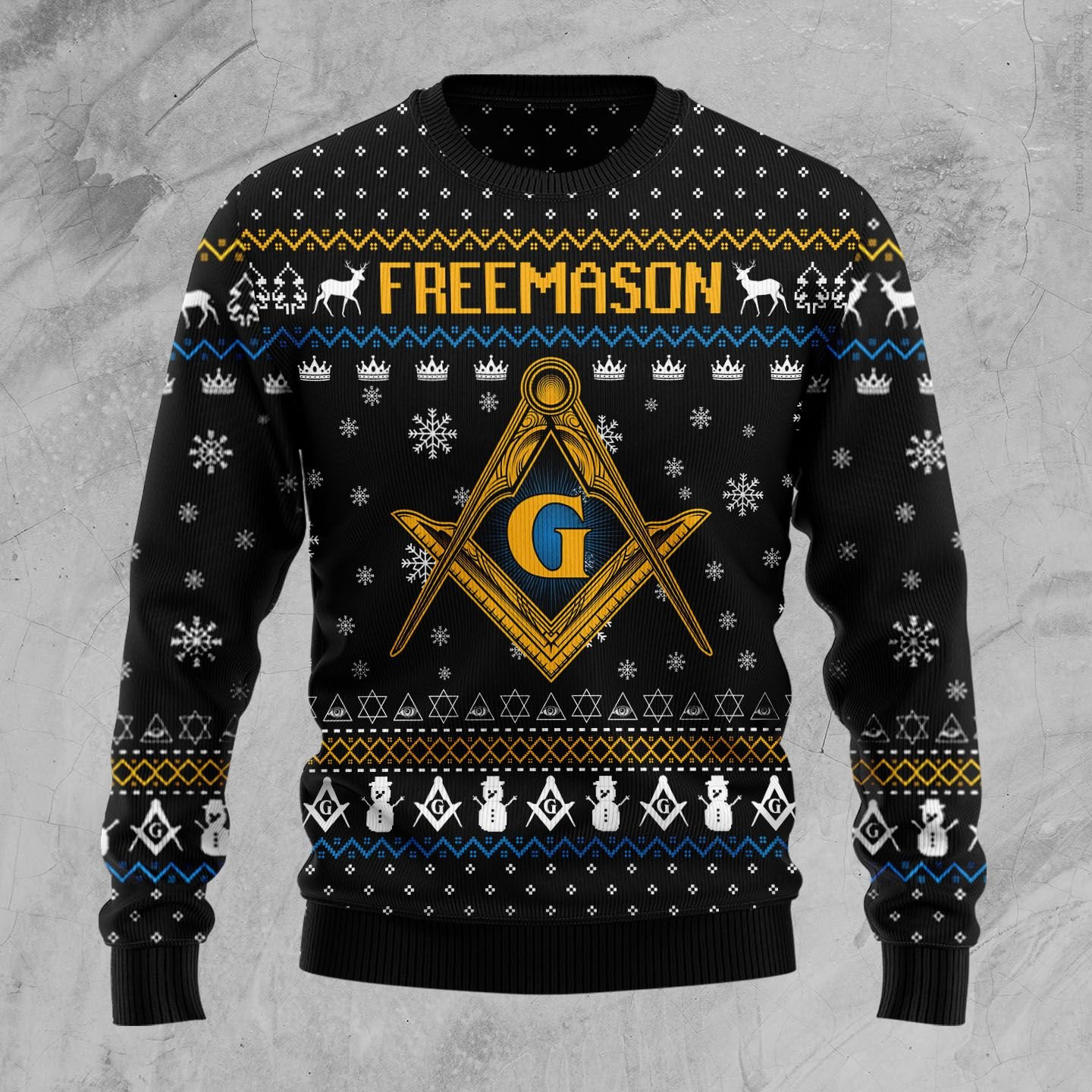 Freemason Ugly Sweater
