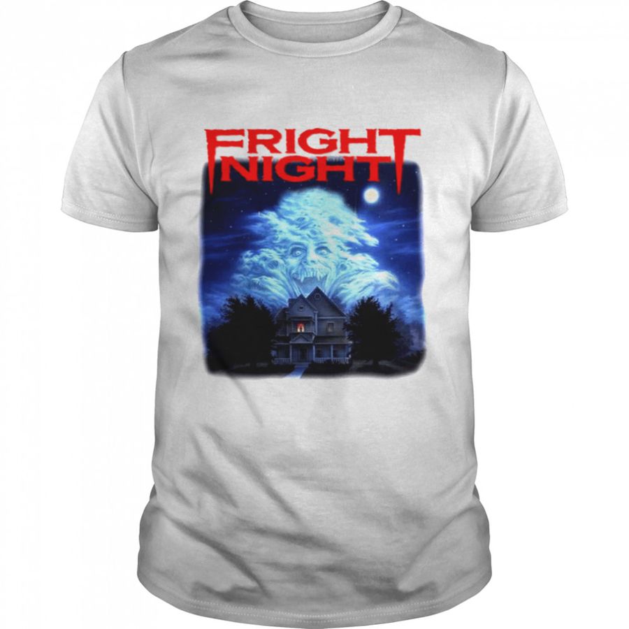 Fright Night Grunge Transparent Be Haunted Shirt