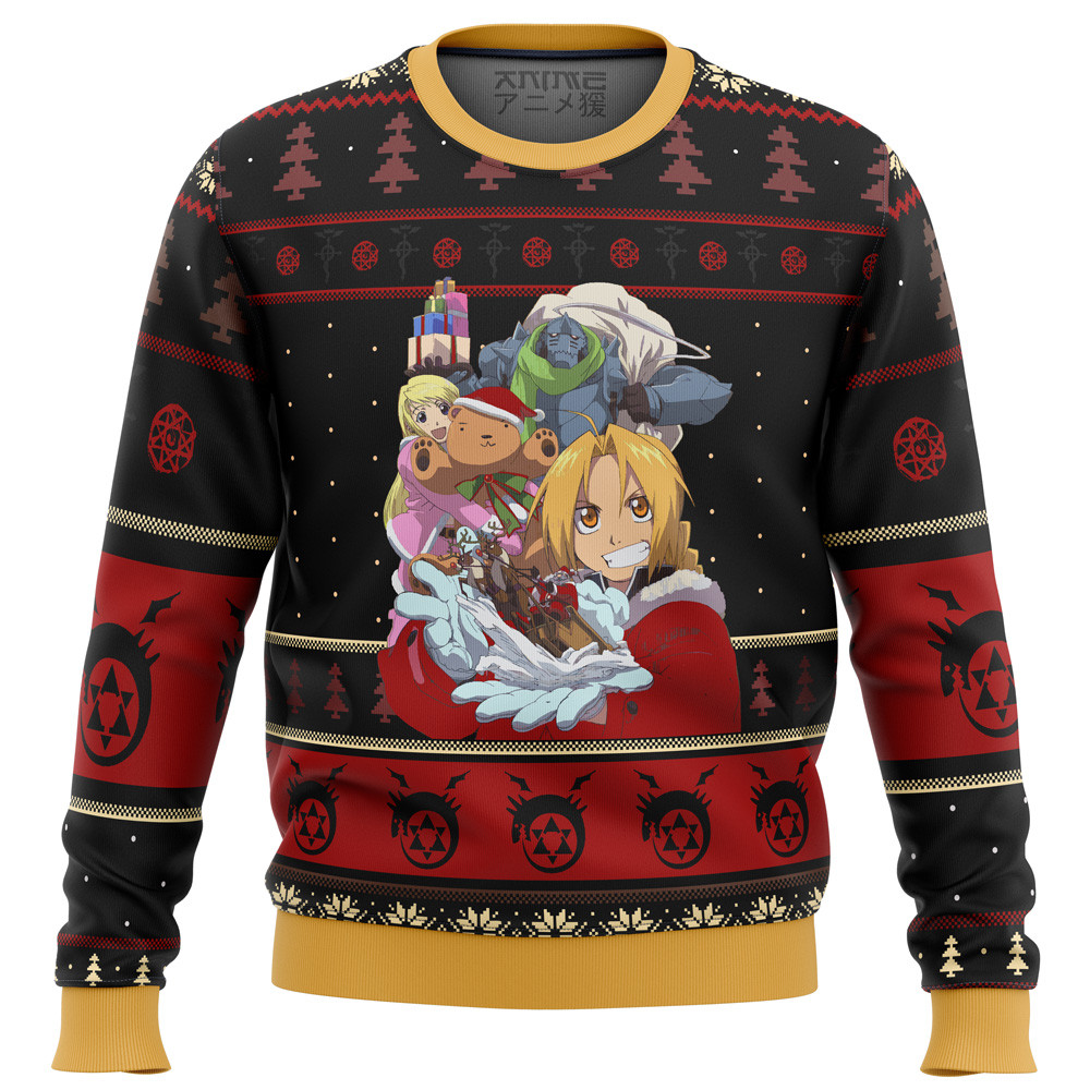 Fullmetal Alchemist Holidays Ugly Sweater